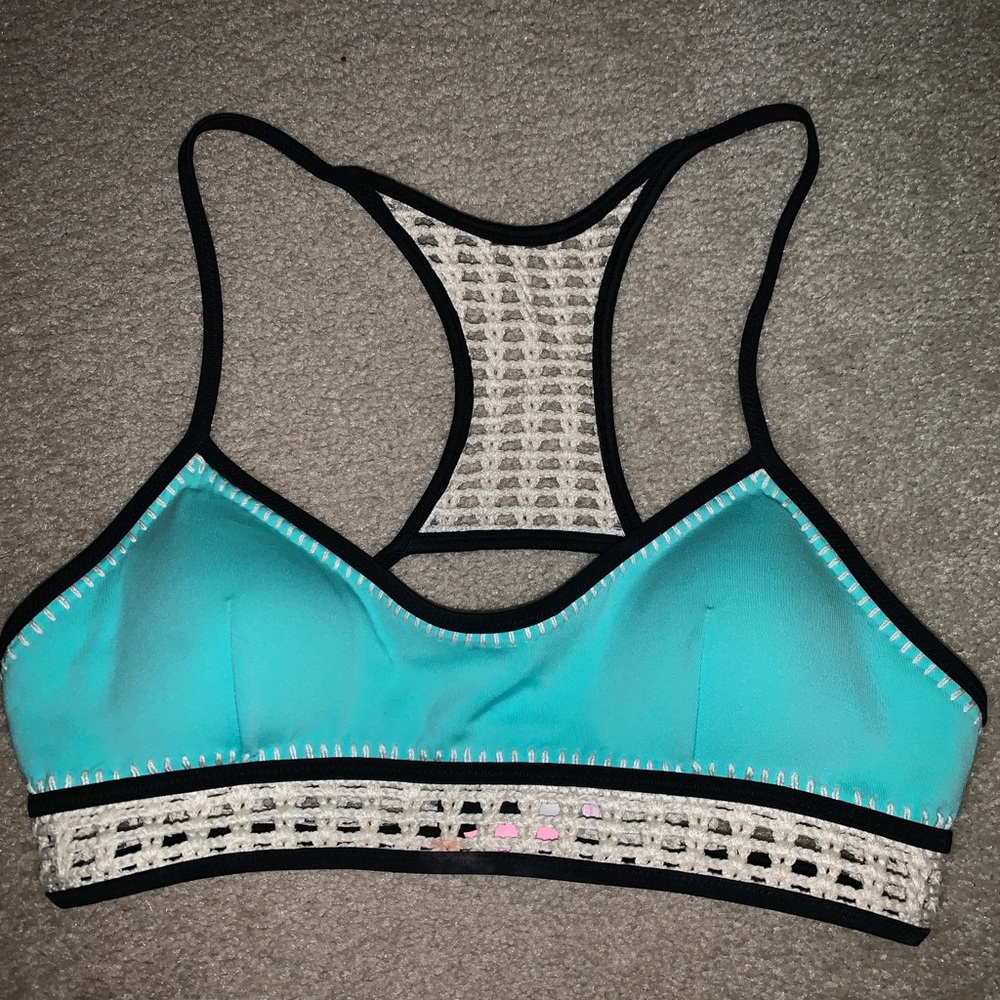VS teal swimsuit top